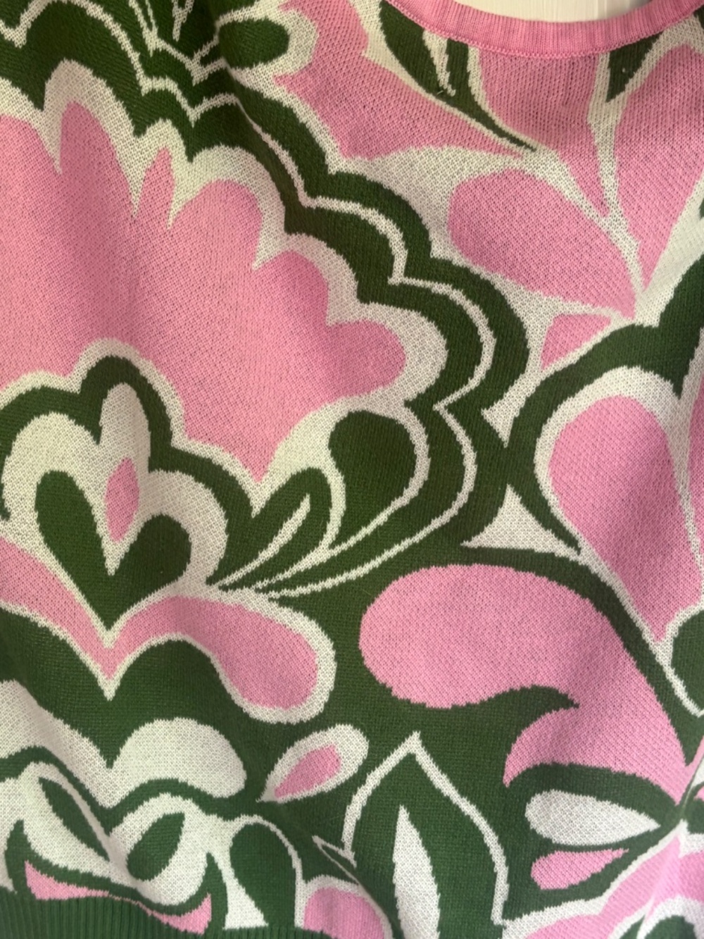 NWT OxKnit Off-Shoulder Groovy Top, Large - Picture 3 of 4